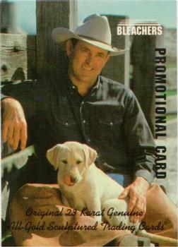 1993 Bleachers Nolan Ryan Promos #NNO Nolan Ryan w/ Yellow Lab Puppy Front
