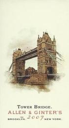 2007 Topps Allen & Ginter - Mini No Card Number #NNO Tower Bridge Front