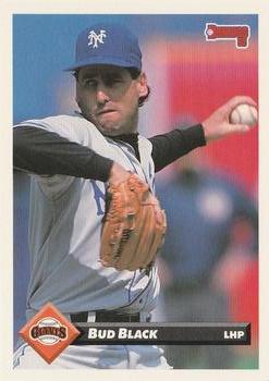 1993 Donruss #50 Bud Black Front