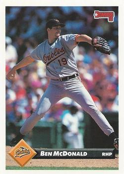 1993 Donruss #249 Ben McDonald Front