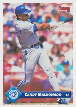 1993 Donruss #684 Candy Maldonado Front