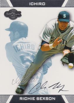 2007 Topps Co-Signers - Blue #63 Richie Sexson / Ichiro Suzuki Front