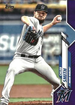 2020 Topps - Purple #122 Caleb Smith Front