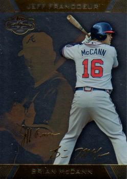 2007 Topps Co-Signers - Silver Gold #3 Brian McCann / Jeff Francoeur Front
