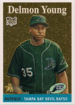 2007 Topps Heritage - Chrome #THC61 Delmon Young Front