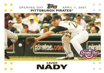 2007 Topps Opening Day - Gold #157 Xavier Nady Front