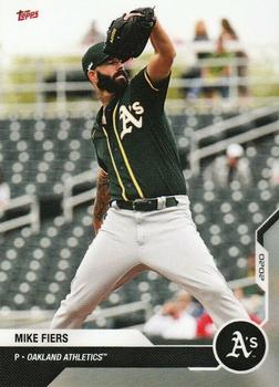 2020 Topps Now Road to Opening Day Oakland Athletics #OD-188 Mike Fiers Front