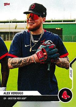 2020 Topps Now Road to Opening Day Boston Red Sox #OD-17 Alex Verdugo Front
