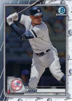 2020 Bowman Chrome #13 Aaron Judge Front