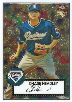 2007 Topps Rookie 1952 Edition - Chrome #TCRC29 Chase Headley Front