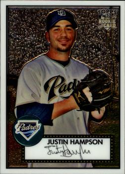 2007 Topps Rookie 1952 Edition - Chrome #TCRC92 Justin Hampson Front