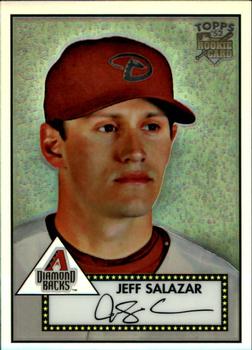 2007 Topps Rookie 1952 Edition - Chrome Refractors #TCRC28 Jeff Salazar Front