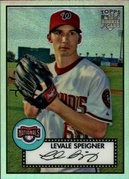 2007 Topps Rookie 1952 Edition - Chrome Refractors #TCRC74 Levale Speigner Front