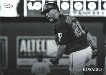 2020 Topps On-Demand Set 4: MLB Black & White #40 Eddie Rosario Front