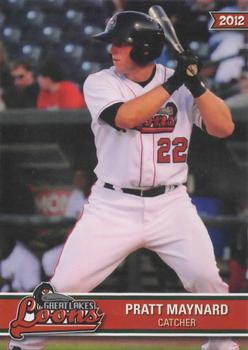 2012 Choice Great Lakes Loons #18 Pratt Maynard Front