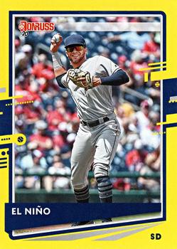 2020 Donruss - Yellow #83 Fernando Tatis Jr. Front