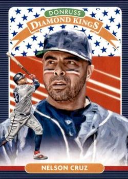 2020 Donruss - Independence Day #13 Nelson Cruz Front
