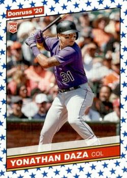 2020 Donruss - Independence Day #241 Yonathan Daza Front