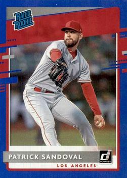 2020 Donruss - Holo Blue #47 Patrick Sandoval Front