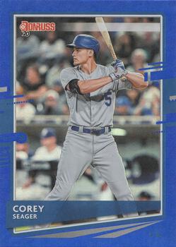 2020 Donruss - Holo Blue #106 Corey Seager Front