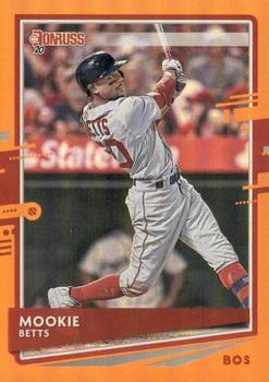 2020 Donruss - Holo Orange #77 Mookie Betts Front