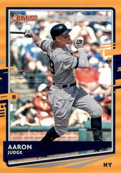 2020 Donruss - Holo Orange #111 Aaron Judge Front