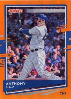 2020 Donruss - Holo Orange #132 Anthony Rizzo Front