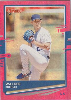 2020 Donruss - Holo Pink #62 Walker Buehler Front