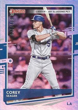 2020 Donruss - Career Stat Line #106 Corey Seager Front