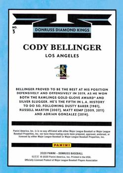 2020 Donruss - One Hundred Emoji #3 Cody Bellinger Back