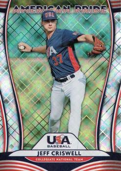 2020 Donruss - American Pride Diamond #AP21 Jack Flaherty / Jeff Criswell Front