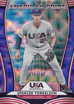 2020 Donruss - American Pride Blue #AP8 Alex Bregman / Spencer Torkelson Front