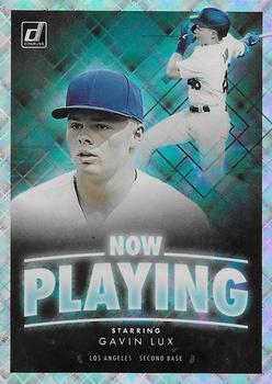 2020 Donruss - Now Playing Diamond #NP-9 Gavin Lux Front