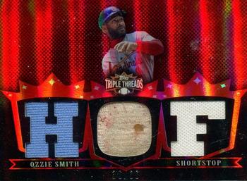 2007 Topps Triple Threads - Relics #TTR147 Ozzie Smith Front