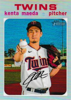 2020 Topps Heritage - Chrome Refractor #THC-538 Kenta Maeda Front