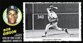 2020 Topps Heritage - 1971 Topps One of the Game's Greatest Moments Box Toppers #12 Bob Gibson Front