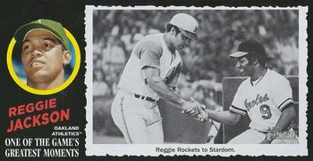 2020 Topps Heritage - 1971 Topps One of the Game's Greatest Moments Box Toppers #13 Reggie Jackson Front