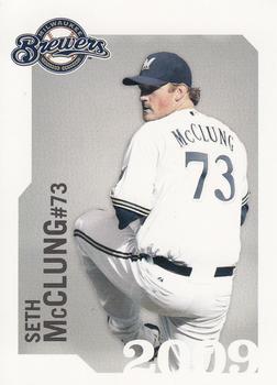 2009 Milwaukee Brewers Police - City of Waukesha Police Dept. and Waukesha Sports Cards #NNO Seth McClung Front