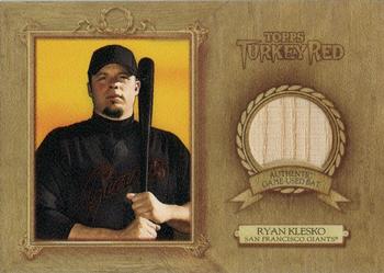 2007 Topps Turkey Red - Relics #TRR-RK Ryan Klesko Front