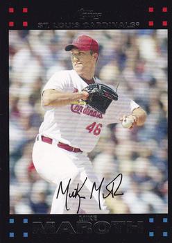 2007 Topps Updates & Highlights - Red Back #UH55 Mike Maroth Front