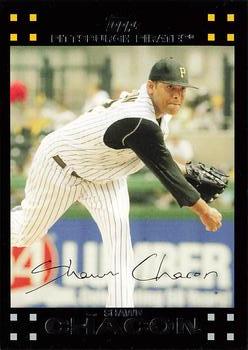 2007 Topps Updates & Highlights - Red Back #UH61 Shawn Chacon Front