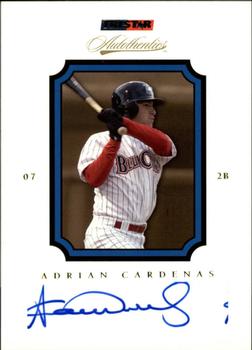 2007 TriStar Autothentics - Autographs #33 Adrian Cardenas Front