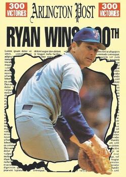 1990 Arlington Post (unlicensed) #NNO Nolan Ryan Front