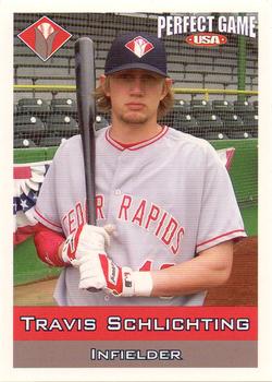 2006 Perfect Game Cedar Rapids Kernels #19 Travis Schlichting Front
