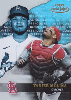 2020 Topps Gold Label #89 Yadier Molina Front