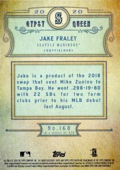 2020 Topps Gypsy Queen - Silver #168 Jake Fraley Back