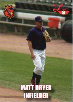 2004 Rockwell Collins Midwest League All-Stars #52 Matt Dryer Front