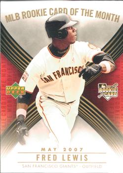 2007 Upper Deck MLB Rookie Card of the Month #ROM-2 Fred Lewis Front