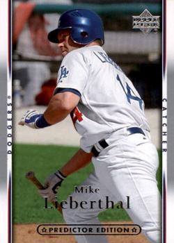 2007 Upper Deck - Predictor Edition Silver #775 Mike Lieberthal Front