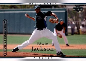 2007 Upper Deck - Predictor Edition Silver #966 Edwin Jackson Front